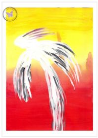 Art Greeting Card - Phoenix Rising